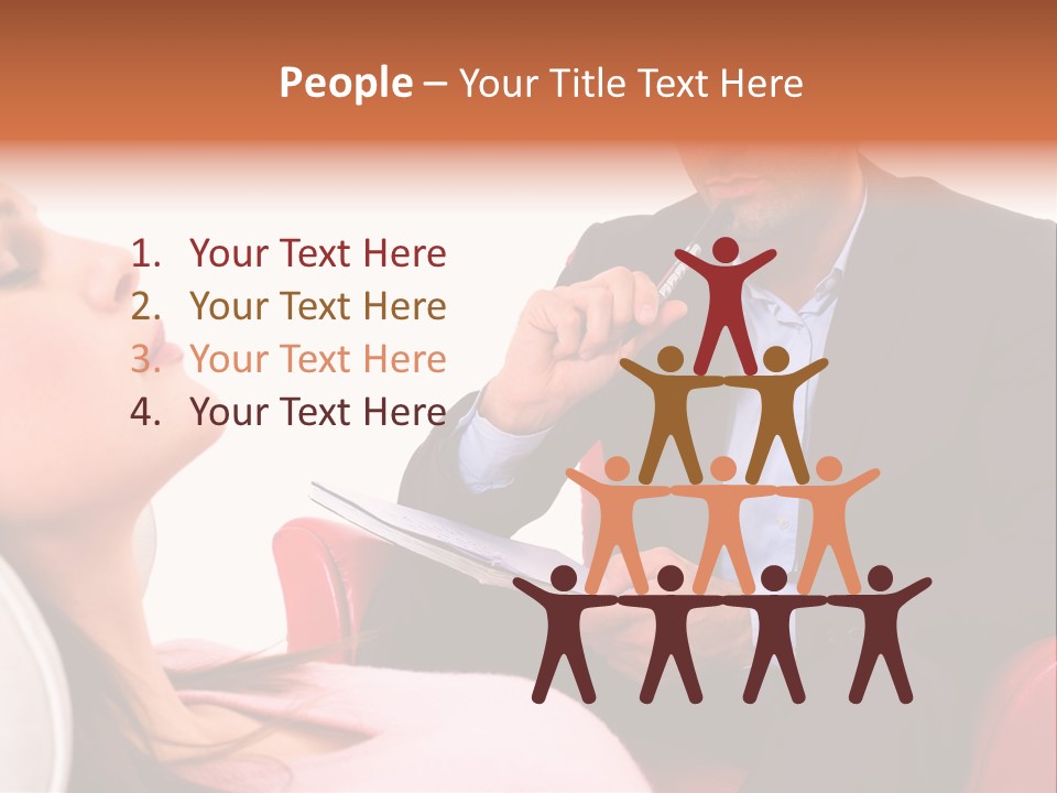 Professional Jacket Psychotherapy PowerPoint Template