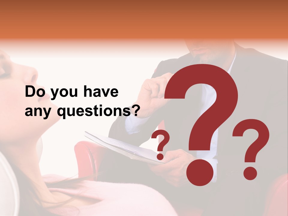 Professional Jacket Psychotherapy PowerPoint Template