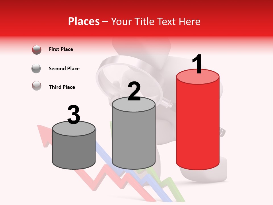 Company Illustration Analyzing PowerPoint Template