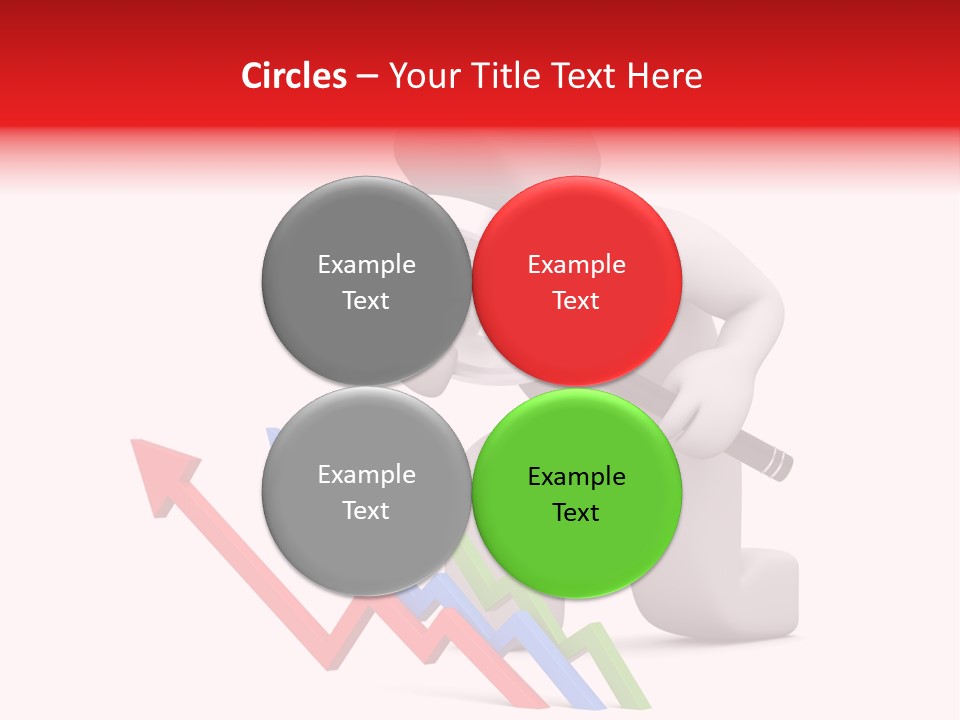 Company Illustration Analyzing PowerPoint Template