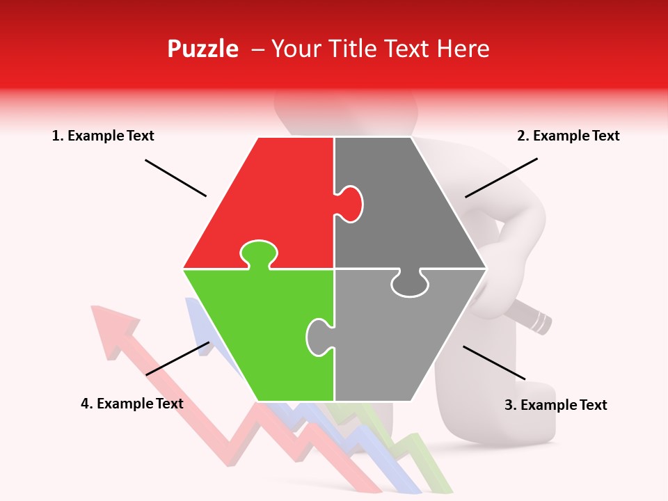 Company Illustration Analyzing PowerPoint Template