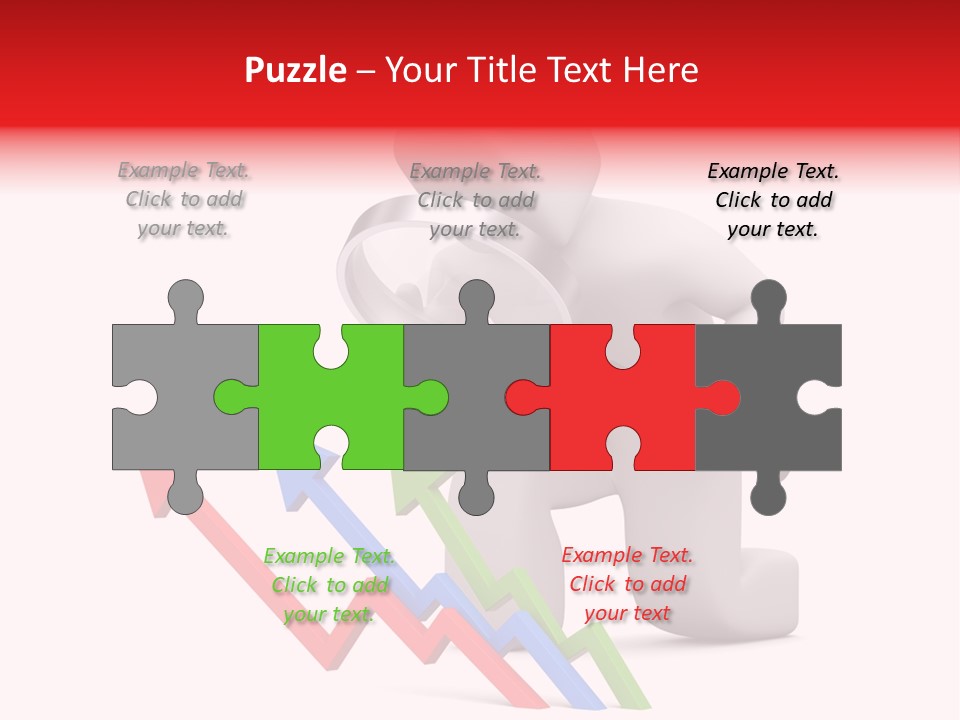 Company Illustration Analyzing PowerPoint Template