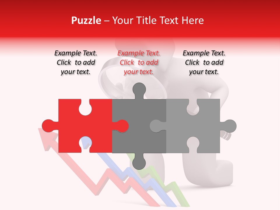 Company Illustration Analyzing PowerPoint Template