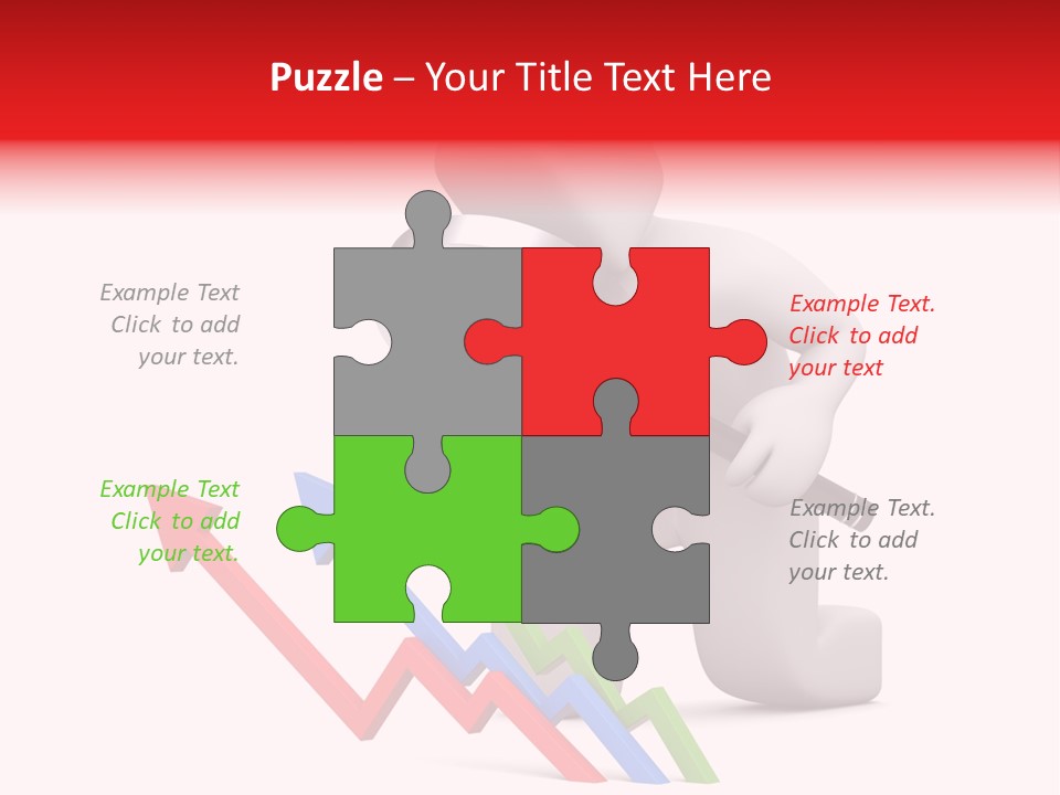 Company Illustration Analyzing PowerPoint Template