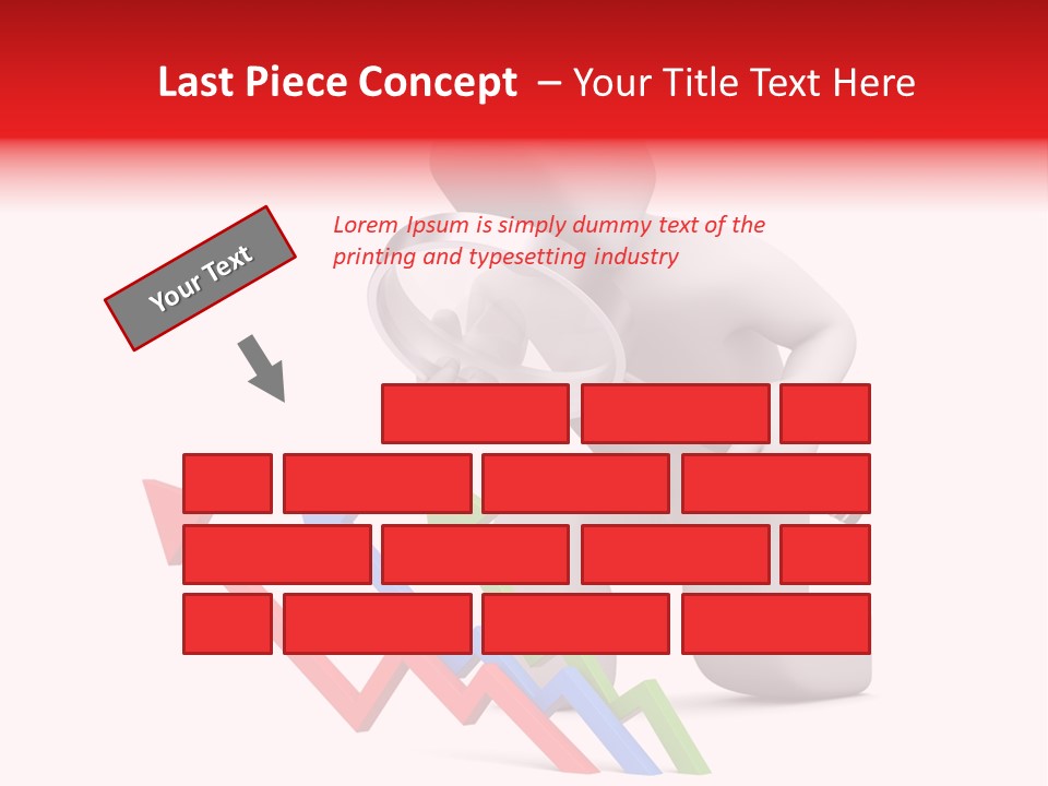Company Illustration Analyzing PowerPoint Template