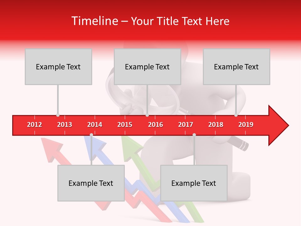 Company Illustration Analyzing PowerPoint Template