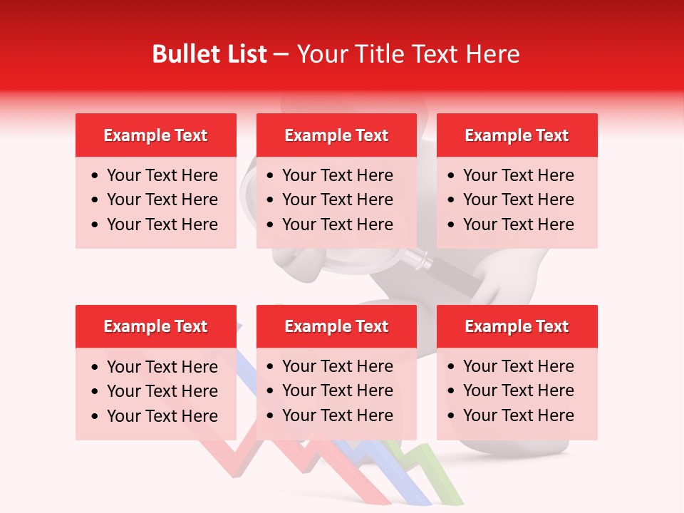 Company Illustration Analyzing PowerPoint Template
