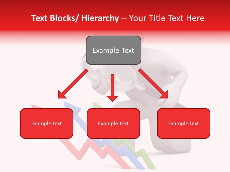 Company Illustration Analyzing PowerPoint Template