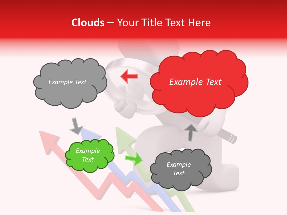 Company Illustration Analyzing PowerPoint Template
