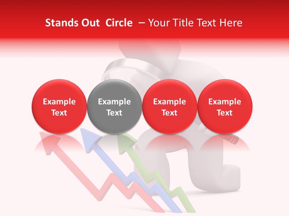 Company Illustration Analyzing PowerPoint Template