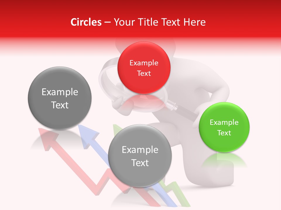 Company Illustration Analyzing PowerPoint Template