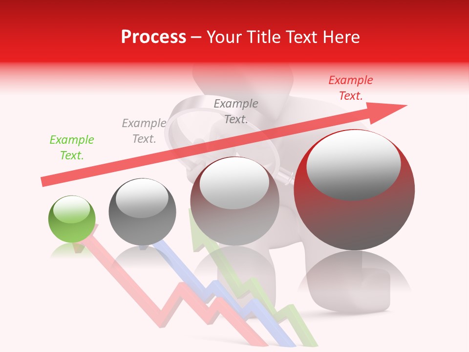 Company Illustration Analyzing PowerPoint Template
