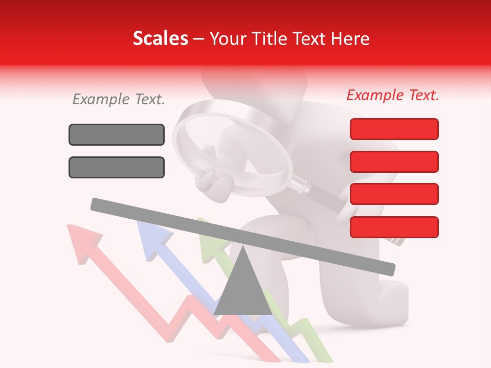 Company Illustration Analyzing PowerPoint Template