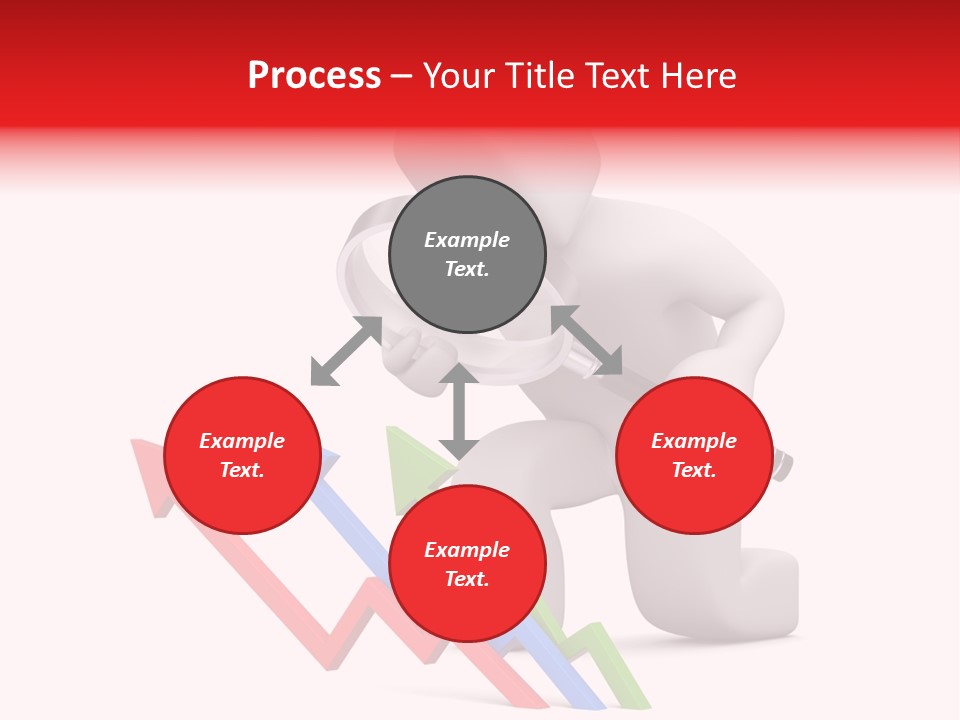Company Illustration Analyzing PowerPoint Template