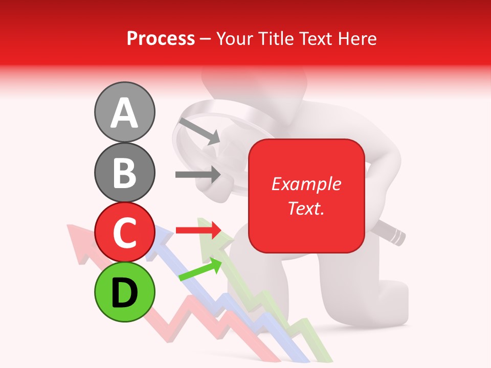 Company Illustration Analyzing PowerPoint Template