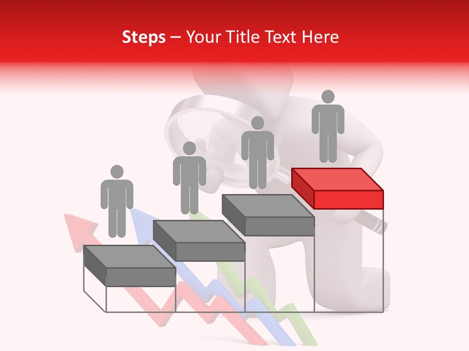 Company Illustration Analyzing PowerPoint Template