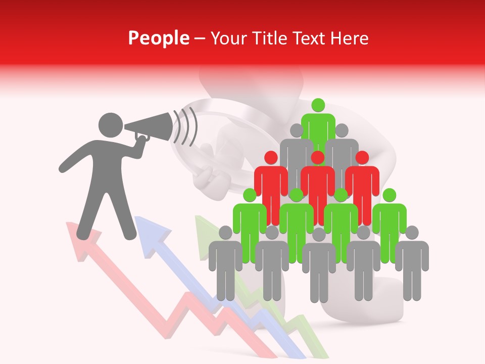 Company Illustration Analyzing PowerPoint Template