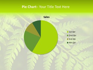 Nature Uncultivated Pattern PowerPoint Template