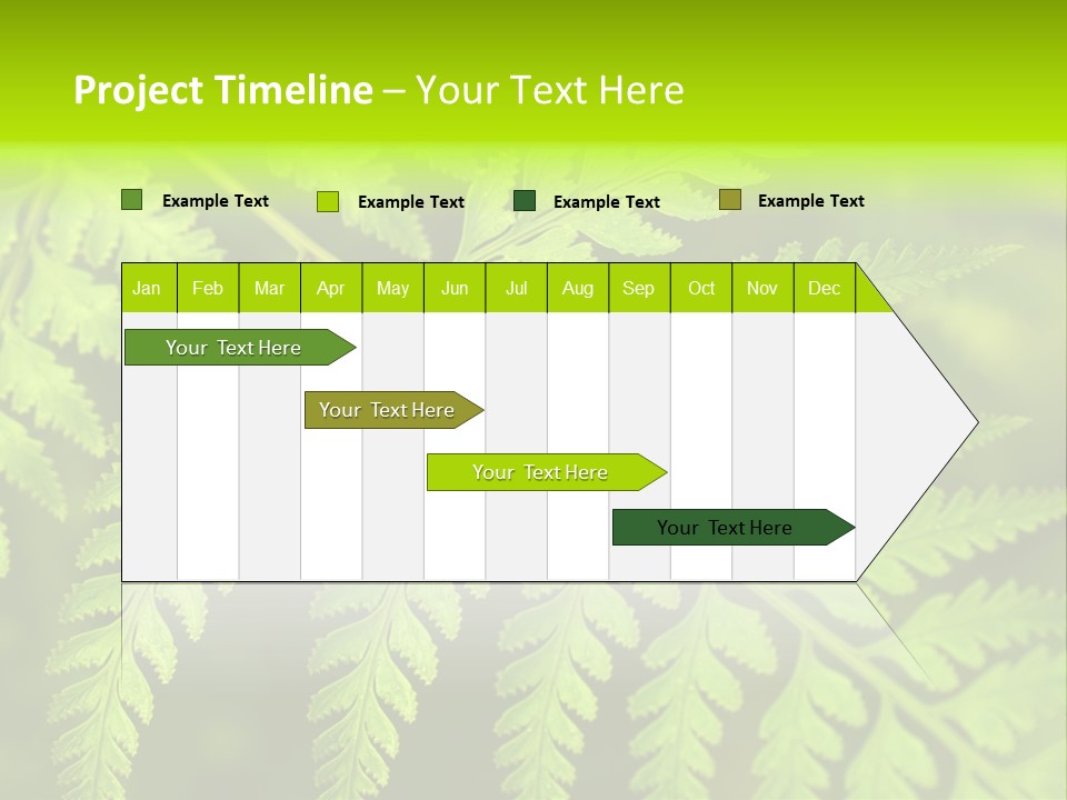 Nature Uncultivated Pattern PowerPoint Template