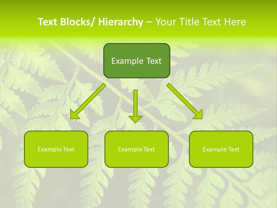 Nature Uncultivated Pattern PowerPoint Template