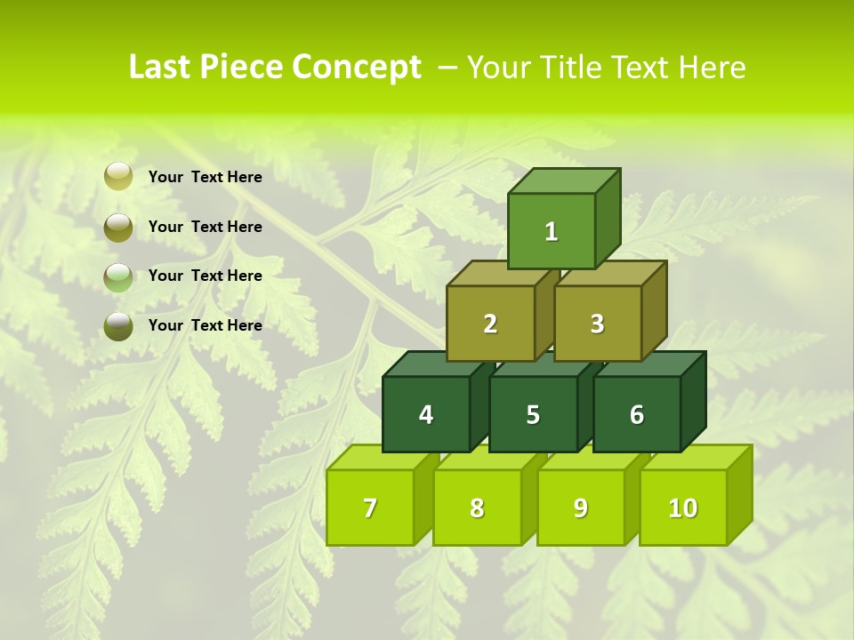 Nature Uncultivated Pattern PowerPoint Template