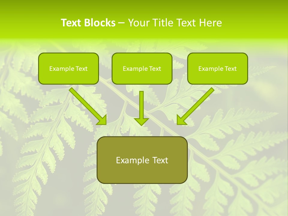 Nature Uncultivated Pattern PowerPoint Template