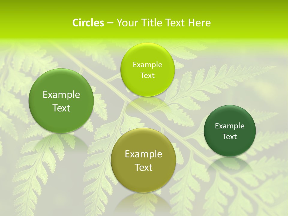 Nature Uncultivated Pattern PowerPoint Template