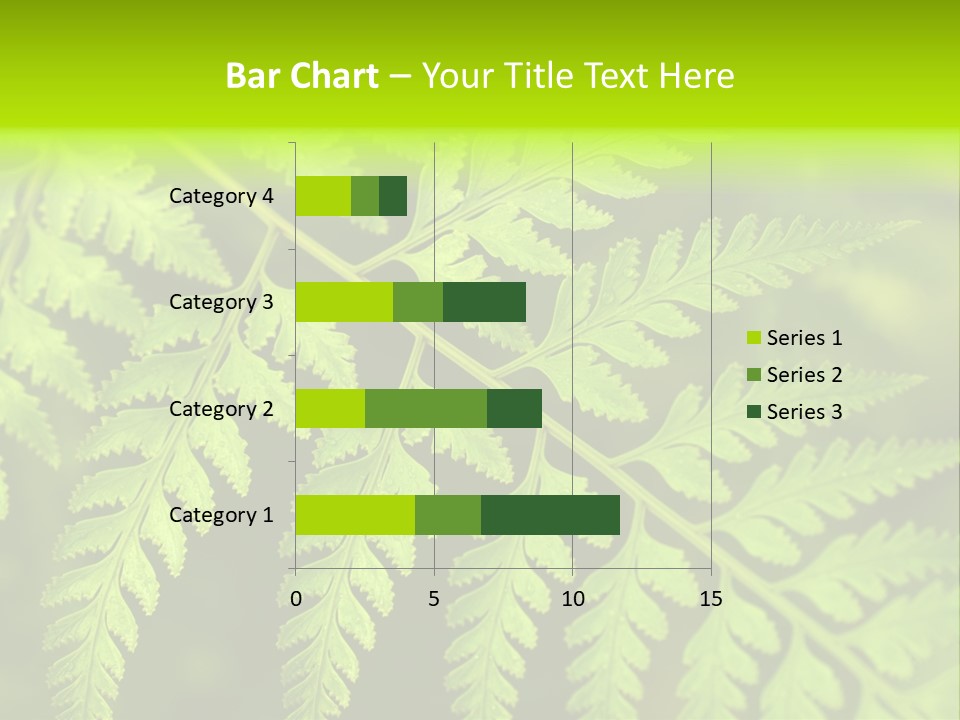 Nature Uncultivated Pattern PowerPoint Template