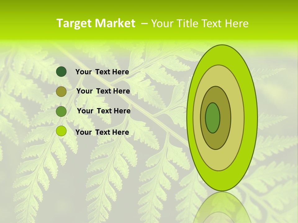 Nature Uncultivated Pattern PowerPoint Template