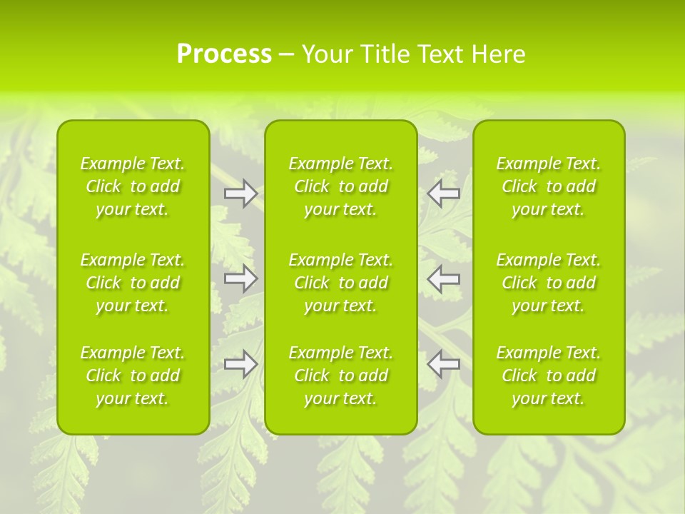 Nature Uncultivated Pattern PowerPoint Template