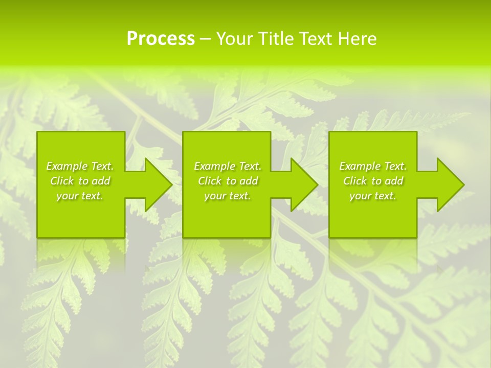 Nature Uncultivated Pattern PowerPoint Template
