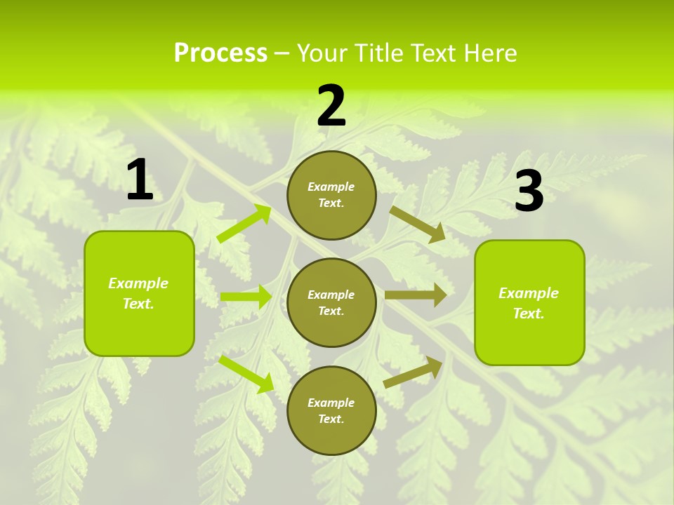 Nature Uncultivated Pattern PowerPoint Template