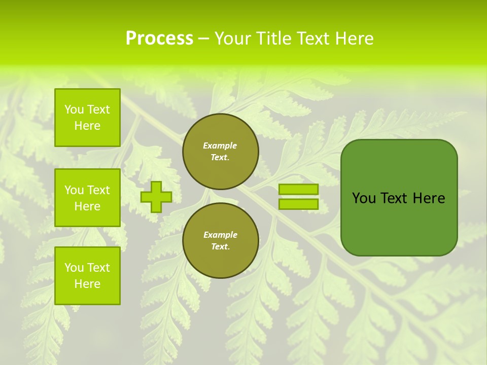Nature Uncultivated Pattern PowerPoint Template