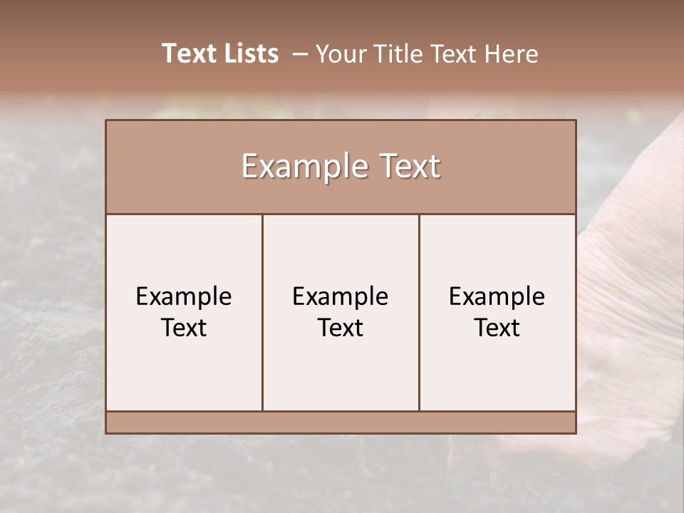 Seedling Greenhouse Sticking PowerPoint Template