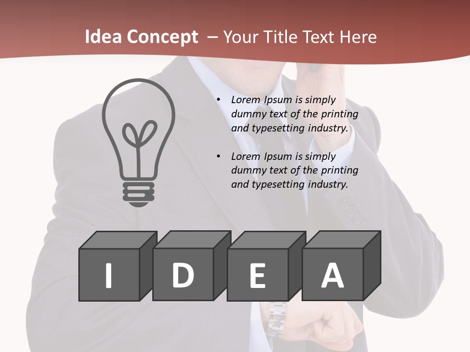 Joyful Success  PowerPoint Template