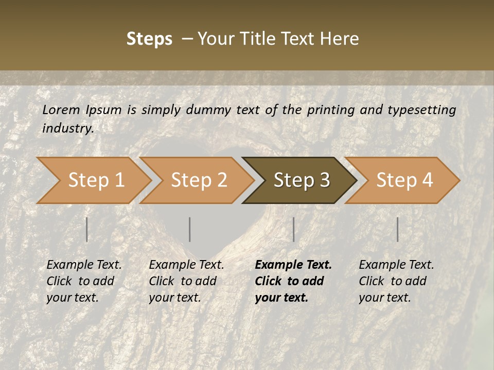Background Natural Nest PowerPoint Template