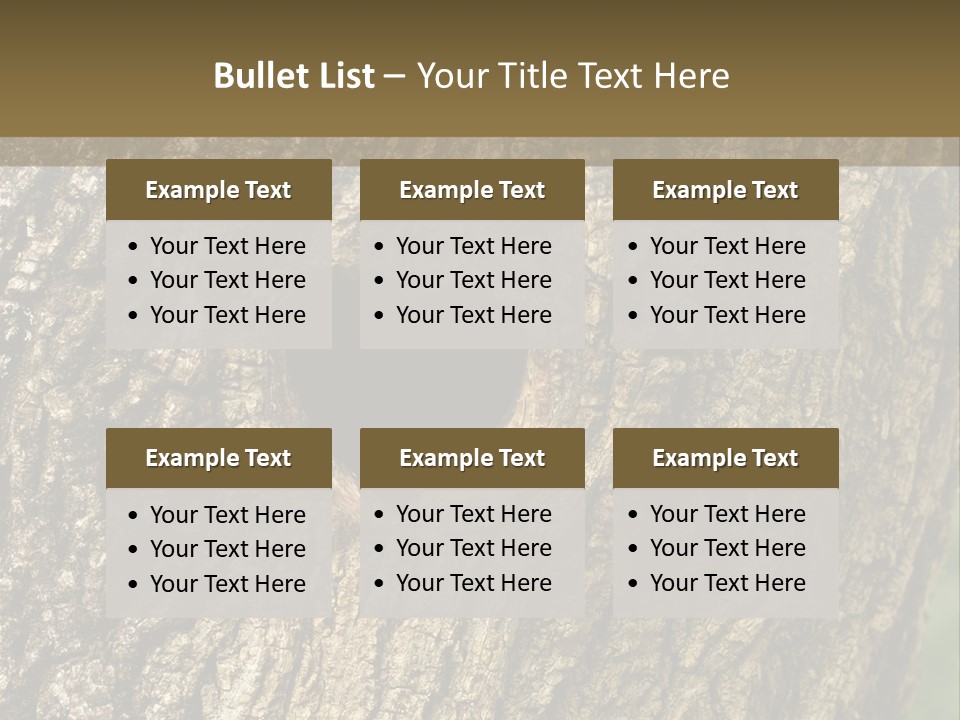 Background Natural Nest PowerPoint Template