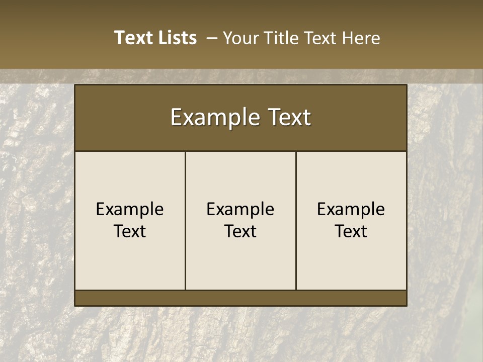 Background Natural Nest PowerPoint Template