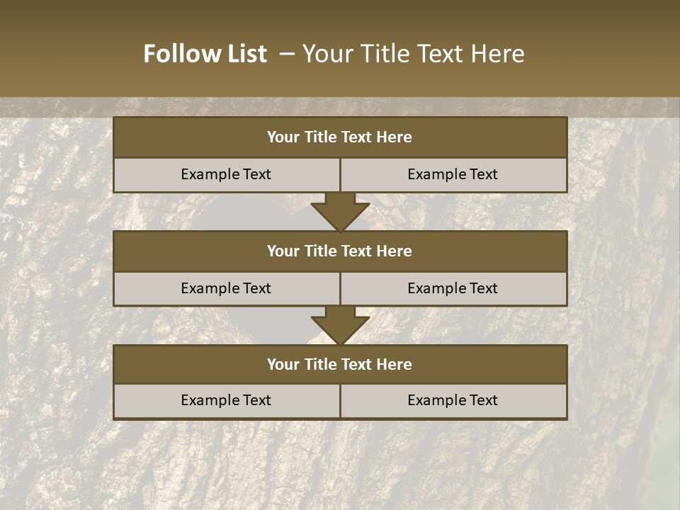 Background Natural Nest PowerPoint Template