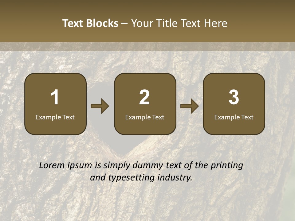 Background Natural Nest PowerPoint Template
