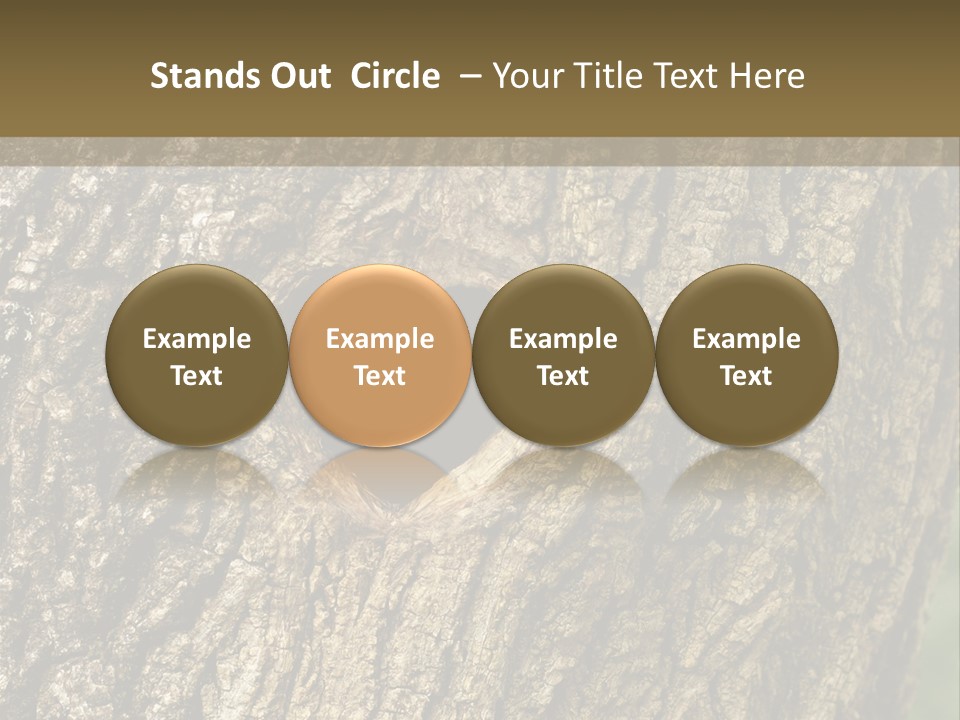 Background Natural Nest PowerPoint Template