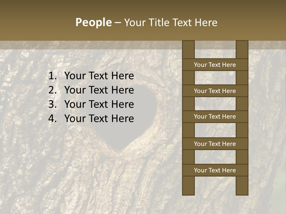 Background Natural Nest PowerPoint Template