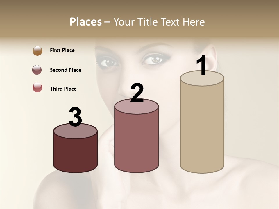 Beautiful Clear Female PowerPoint Template