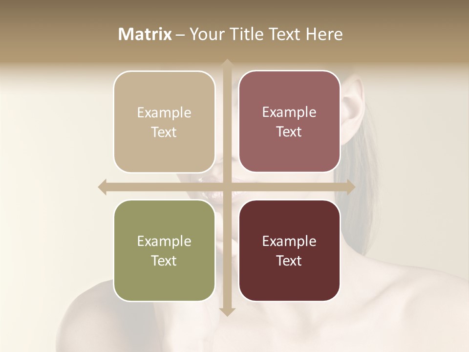 Beautiful Clear Female PowerPoint Template