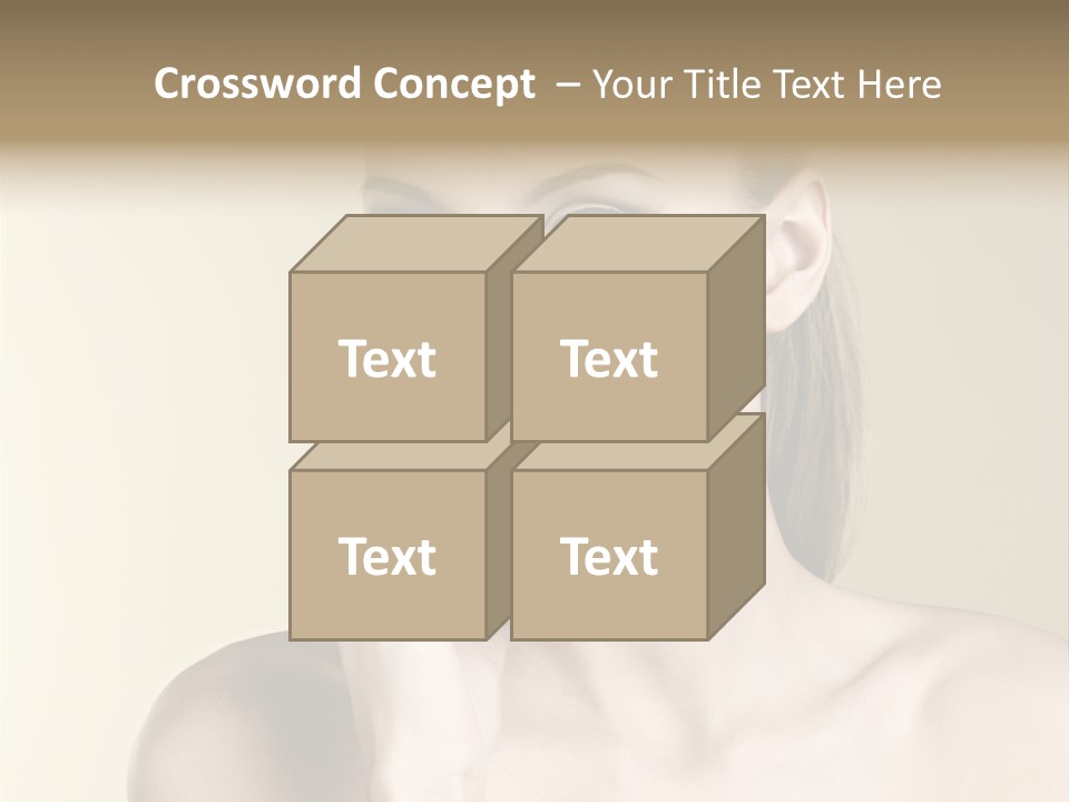 Beautiful Clear Female PowerPoint Template