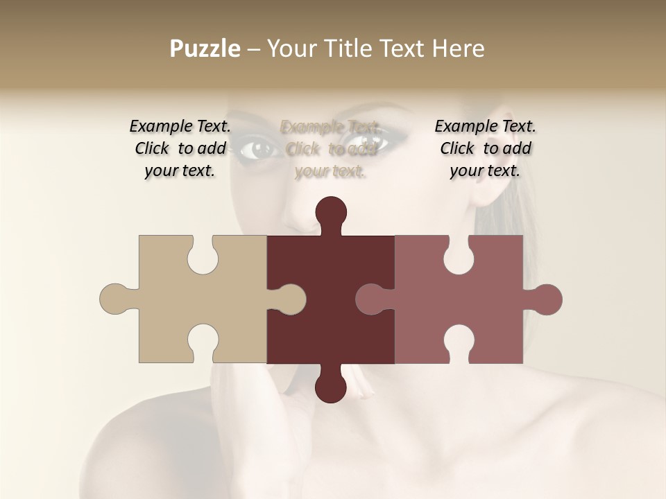 Beautiful Clear Female PowerPoint Template