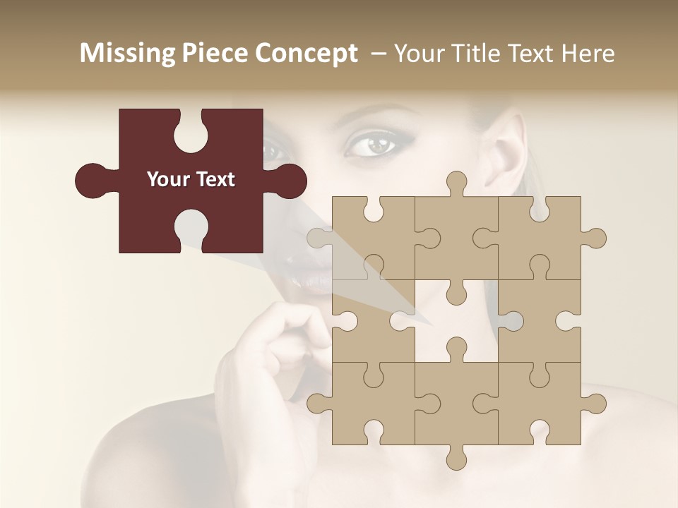 Beautiful Clear Female PowerPoint Template