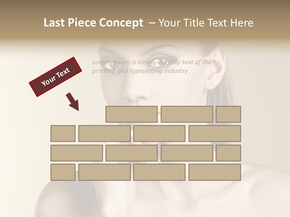 Beautiful Clear Female PowerPoint Template
