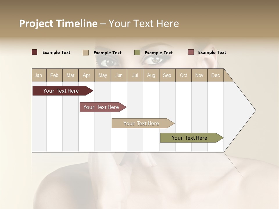 Beautiful Clear Female PowerPoint Template