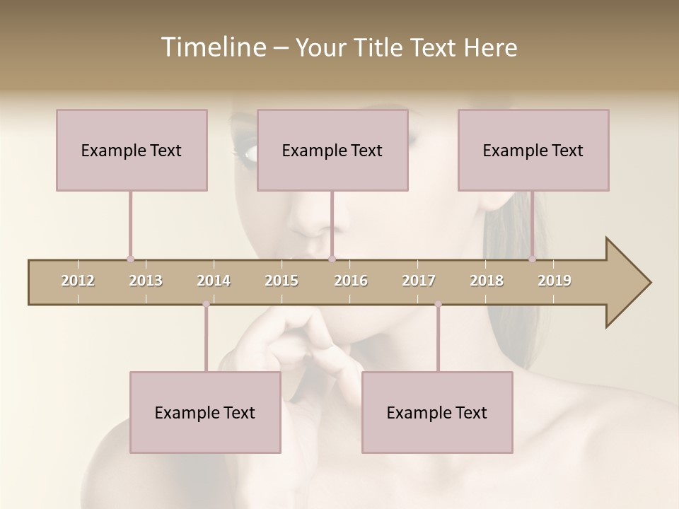 Beautiful Clear Female PowerPoint Template